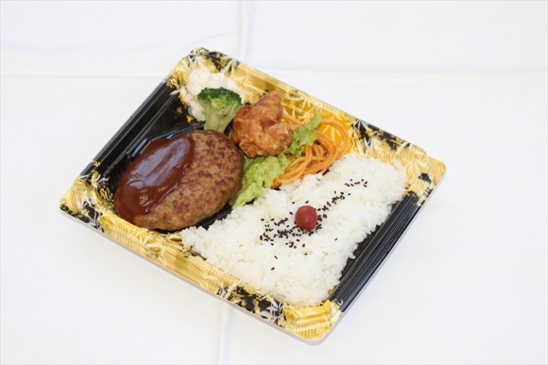 ハンバーグ弁当③